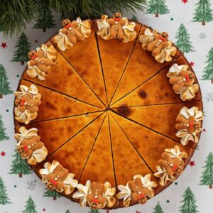 Gingerbread Brownie Basque