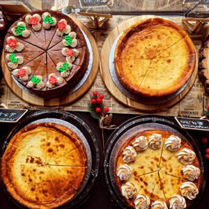Christmas Cheesecakes